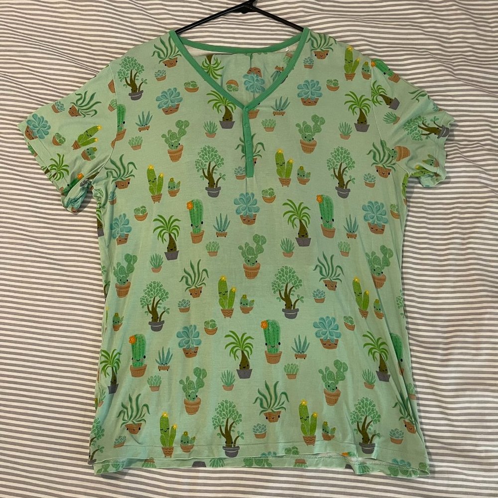 COPY - Women's Little Sleepies Pajama Set - Large Top, Medium Bottom, Good Cond